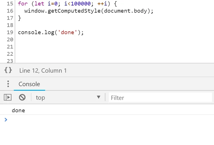 Conditional Breakpoint - performance profile